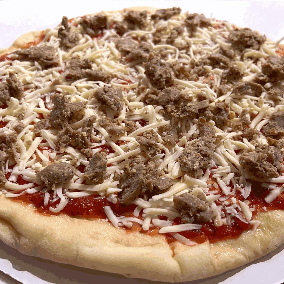Traditional Sausage Pizza